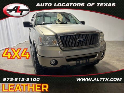 2006 Ford F-150 for sale at AUTO LOCATORS OF TEXAS in Plano TX