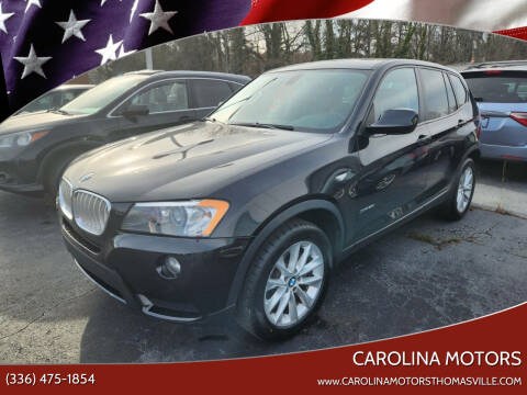 2013 BMW X3 for sale at Carolina Motors in Thomasville NC