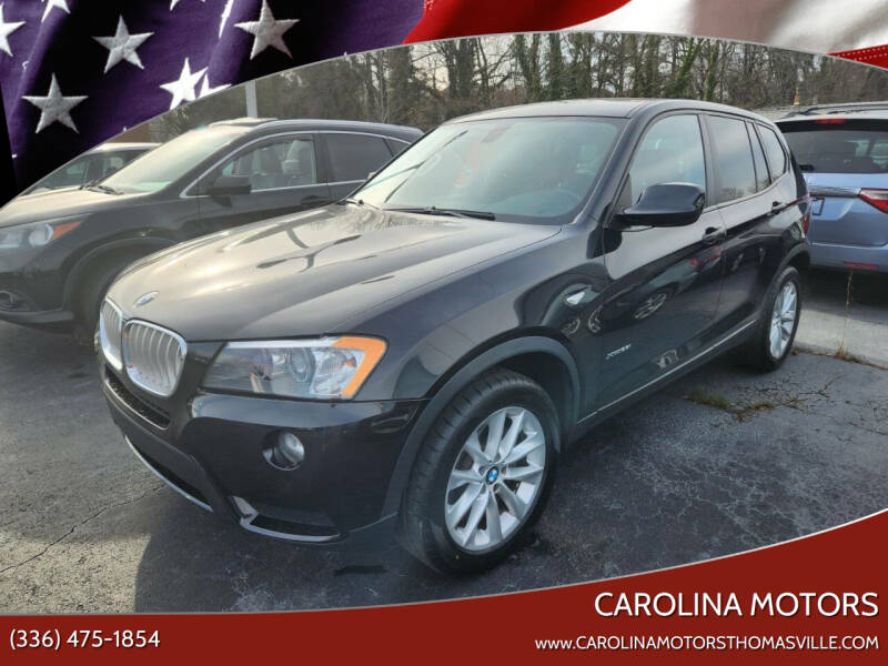 2013 BMW X3 for sale at Carolina Motors in Thomasville NC