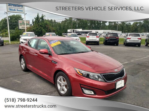 2015 Kia Optima for sale at Streeters Vehicle Services,  LLC. in Queensbury NY