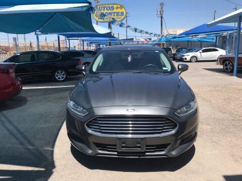 2016 Ford Fusion for sale at Autos Montes in Socorro TX