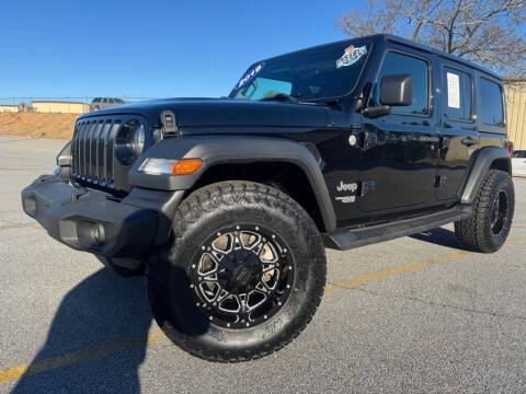 2019 Jeep Wrangler Unlimited for sale at 4 Brothers Auto Sales LLC in Brookhaven GA