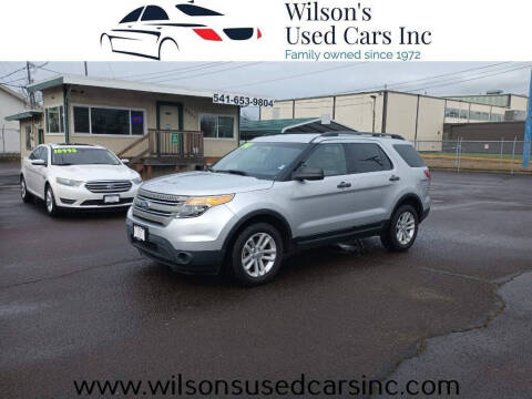 2015 Ford Explorer for sale at Wilson's Used Cars Inc in Eugene OR