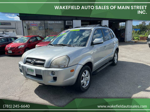 2008 Hyundai Tucson for sale at Wakefield Auto Sales of Main Street Inc. in Wakefield MA