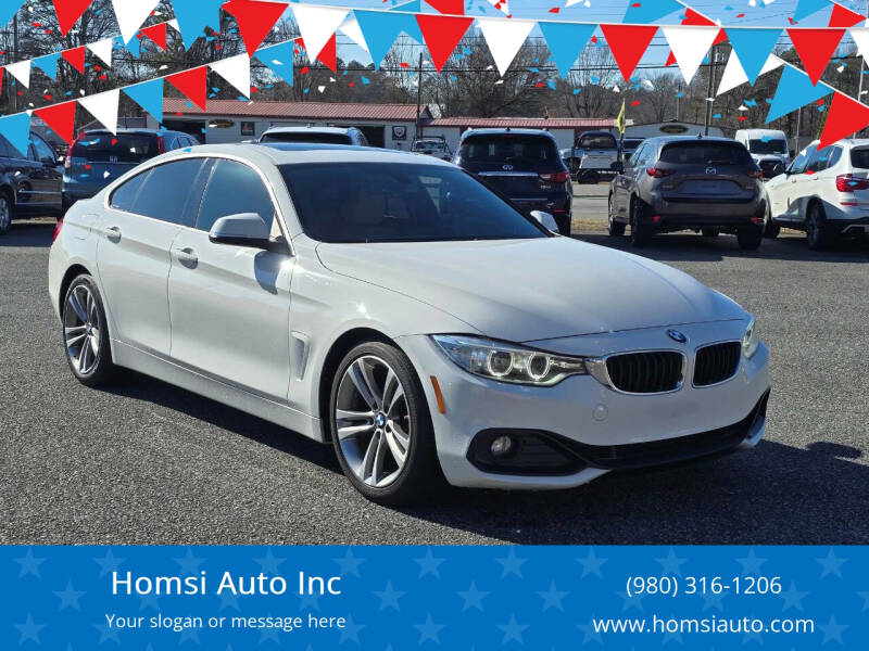 2016 BMW 4 Series for sale at Homsi Auto Inc in Kannapolis NC