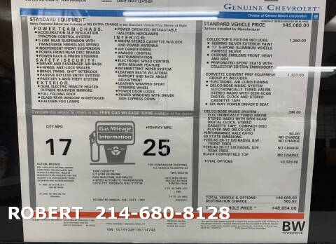 1996 Chevrolet Corvette