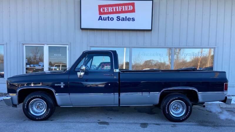 1985 Chevrolet C/K 10 Series for sale at Certified Auto Sales in Des Moines IA