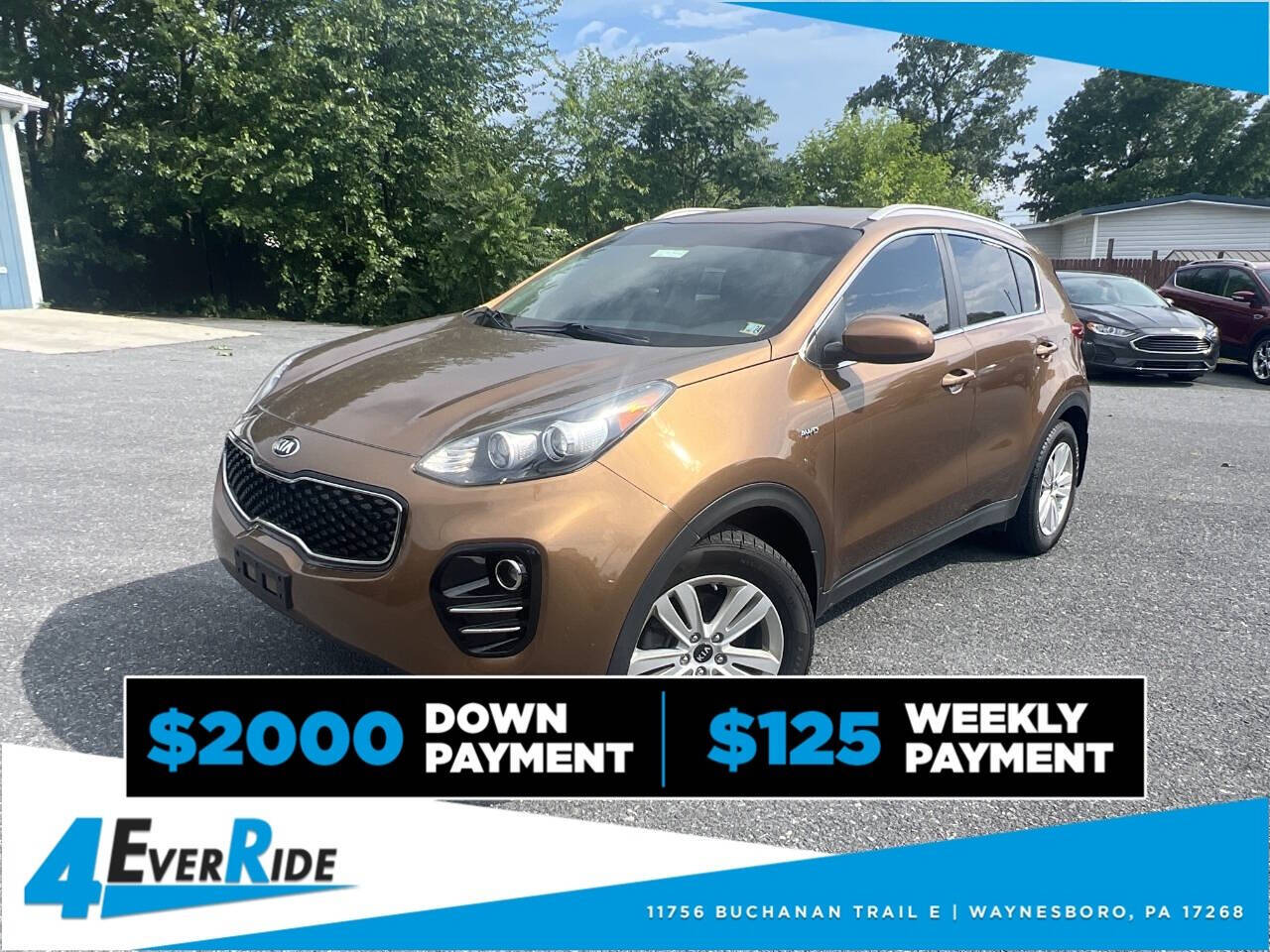 2017 Kia Sportage for sale at 4 Ever Ride in Waynesboro, PA