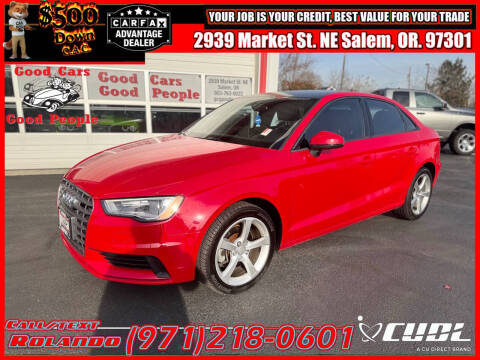 2015 Audi A3 for sale at Good Cars Good People in Salem OR