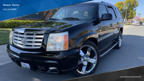 2002 Cadillac Escalade for sale at Ameer Autos in San Diego CA