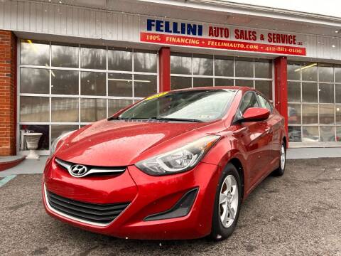 2014 Hyundai Elantra for sale at Fellini Auto Sales & Service LLC in Pittsburgh PA