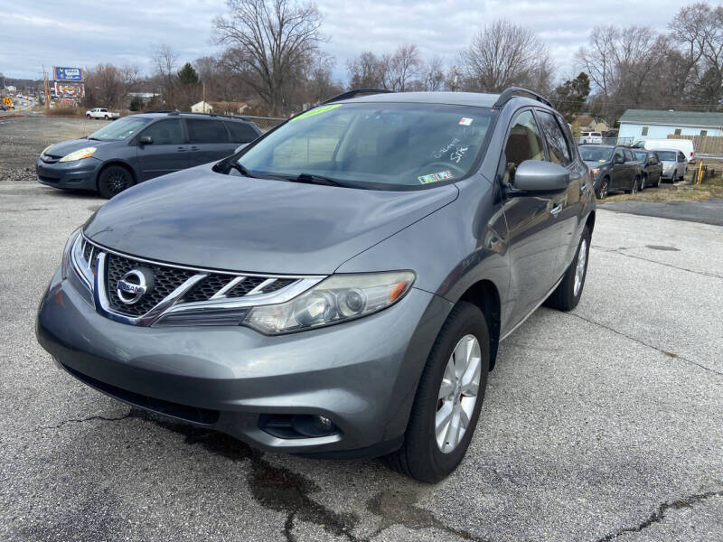 2014 Nissan Murano for sale at GALANTE AUTO SALES LLC in Aston PA