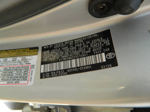 2007 Toyota Camry XLE