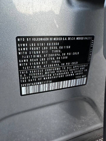 2021 Volkswagen Tiguan SE