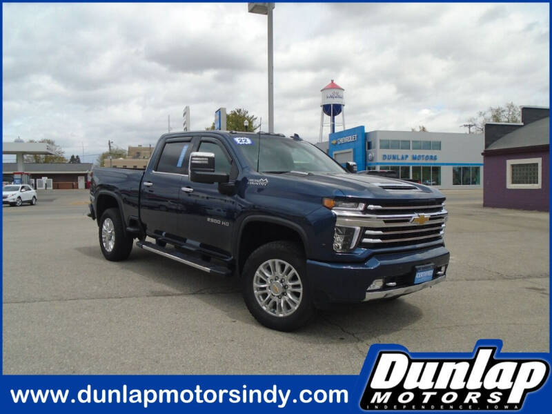 2022 Chevrolet Silverado 2500HD for sale at DUNLAP MOTORS INC in Independence IA