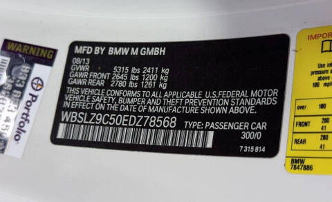 2014 BMW M6