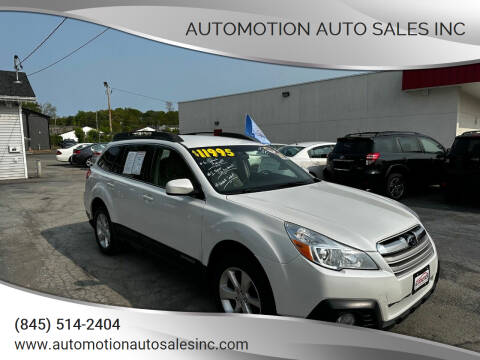 2013 Subaru Outback for sale at Automotion Auto Sales Inc in Kingston NY