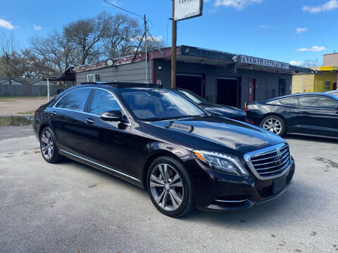 2015 Mercedes-Benz S-Class for sale at Texas Luxury Auto in Houston TX
