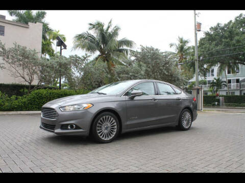 2013 Ford Fusion Hybrid for sale at Energy Auto Sales in Wilton Manors FL