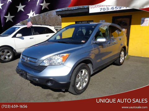 2008 Honda CR-V for sale at Unique Auto Sales in Marshall VA