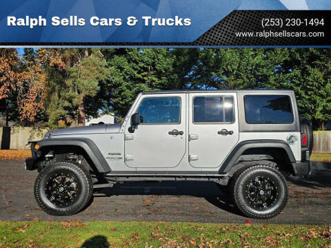 2018 Jeep Wrangler JK Unlimited for sale at Ralph Sells Cars & Trucks in Puyallup WA