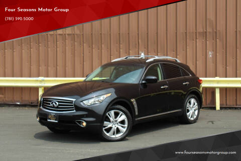 2012 Infiniti FX35 for sale at Four Seasons Motor Group in Swampscott MA