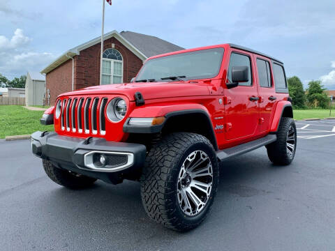 2018 Jeep Wrangler Unlimited for sale at HillView Motors in Shepherdsville KY