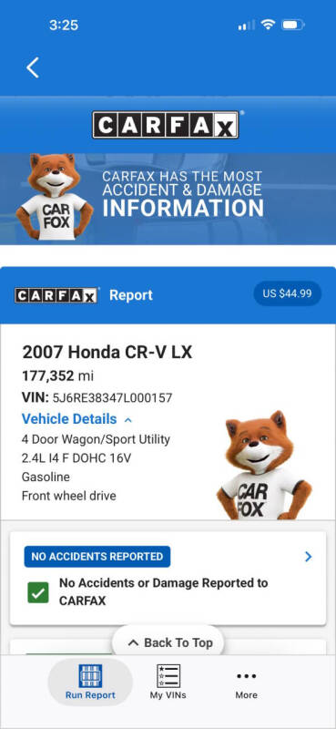 2007 Honda CR-V LX