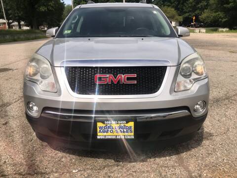 2012 GMC Acadia for sale at Worldwide Auto Sales in Fall River MA