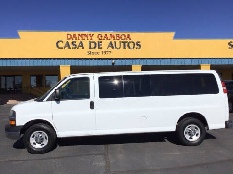 2014 Chevrolet Express Passenger for sale at CASA DE AUTOS, INC in Las Cruces NM