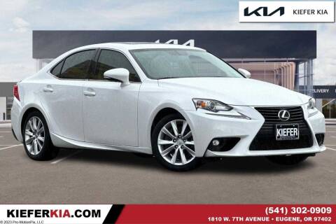 2016 Lexus IS 200t for sale at Kiefer Kia in Eugene OR