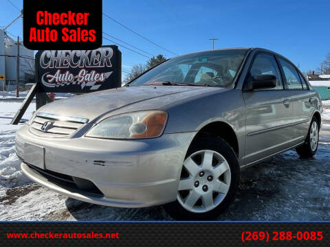 2001 Honda Civic for sale at Checker Auto Sales in Augusta MI