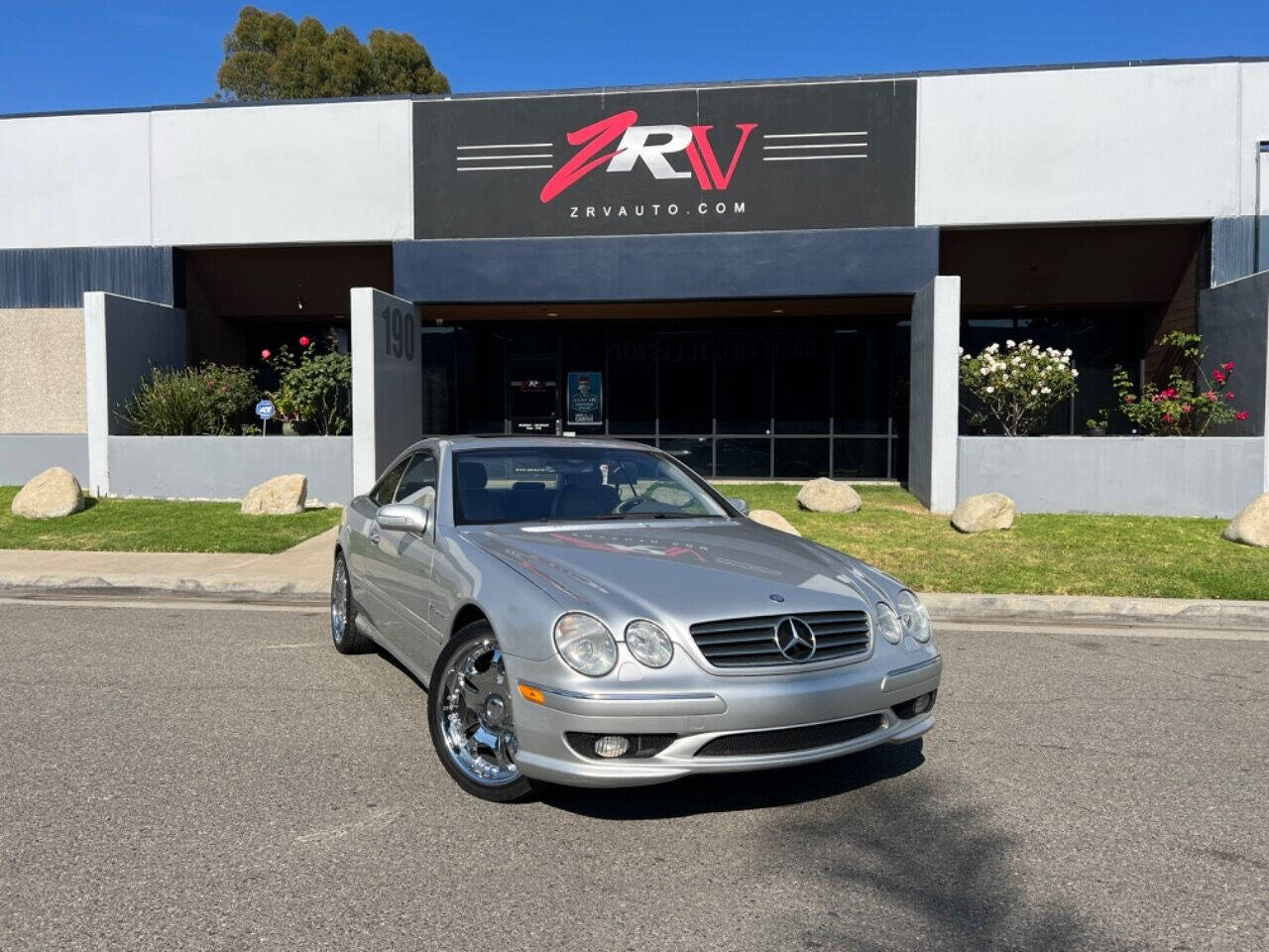 2002 Mercedes-Benz CL-Class for sale at ZRV AUTO INC in Brea, CA