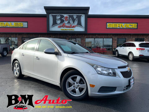 2013 Chevrolet Cruze for sale at B & M Auto Sales Inc. in Oak Forest IL