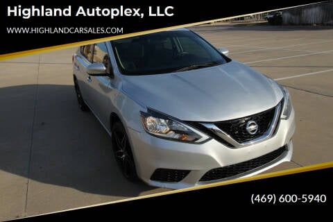 2016 Nissan Sentra for sale at Highland Autoplex, LLC in Dallas TX