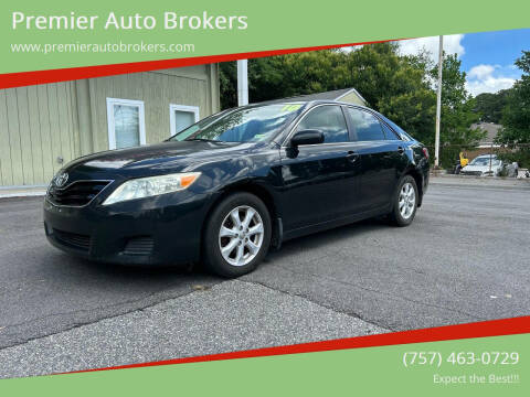 2010 Toyota Camry for sale at Premier Auto Brokers in Virginia Beach VA