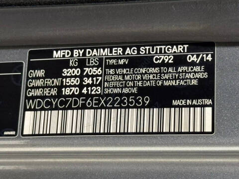 2014 Mercedes-Benz G-Class G 63 AMG