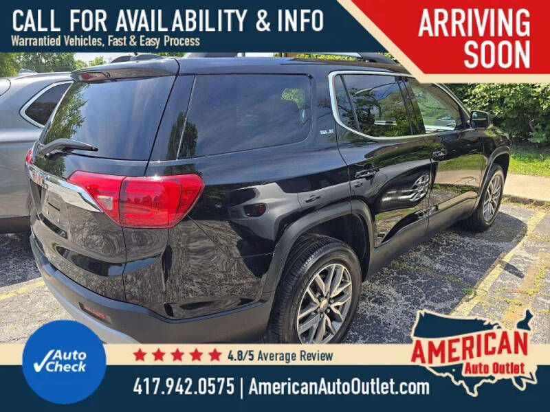 2019 GMC Acadia SLE-2