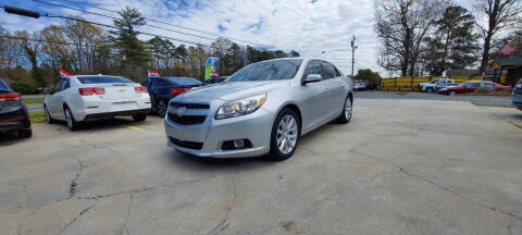 2013 Chevrolet Malibu for sale at DADA AUTO INC in Monroe NC