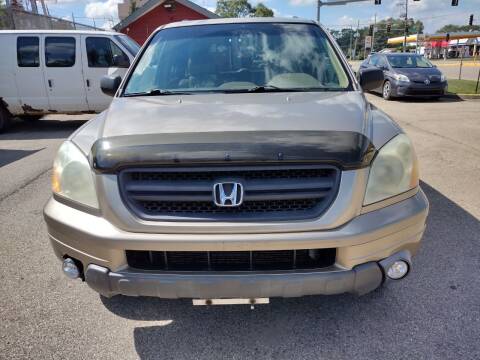 2005 Honda Pilot for sale at GLOBAL AUTOMOTIVE in Grayslake IL