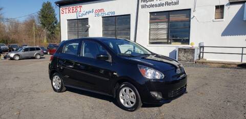 2014 Mitsubishi Mirage for sale at Street Visions in Telford PA