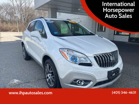 2016 Buick Encore for sale at International Horsepower Auto Sales in Warwick RI