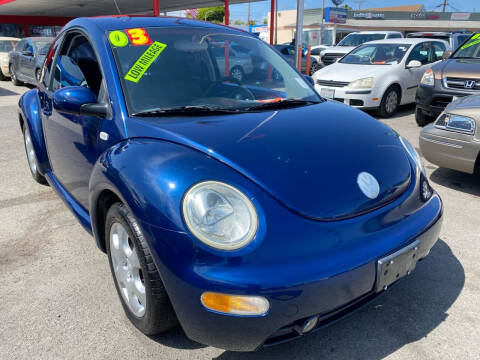 2003 Volkswagen New Beetle Convertible for sale at North County Auto in Oceanside CA