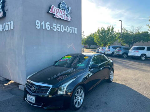 2013 Cadillac ATS for sale at LIONS AUTO SALES in Sacramento CA