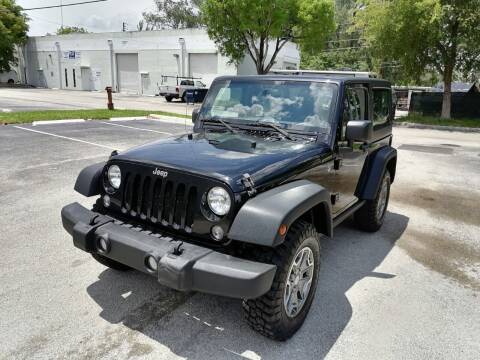 2014 Jeep Wrangler for sale at Best Price Car Dealer in Hallandale Beach FL