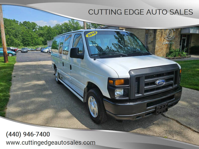 2014 Ford E-Series for sale at Cutting Edge Auto Sales in Willoughby OH