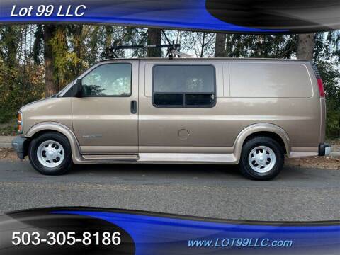 1998 GMC Savana Cargo for sale at LOT 99 LLC in Milwaukie OR