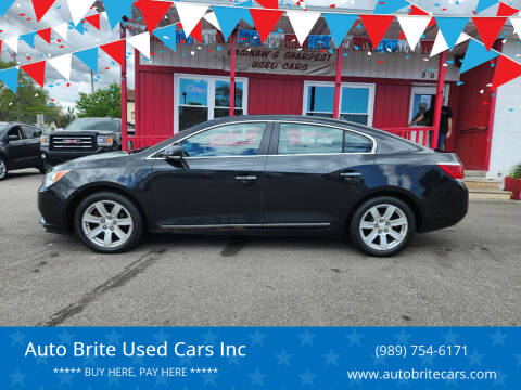 2010 Buick LaCrosse for sale at Auto Brite Used Cars Inc in Saginaw MI