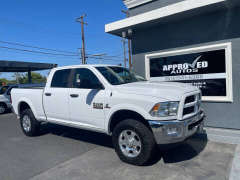 2016 RAM 2500 for sale at Approved Autos in Sacramento CA