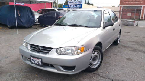 2001 Toyota Corolla for sale at Clean Cars Cali in Pasadena CA